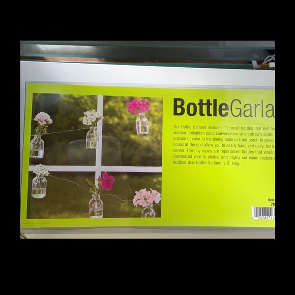 Other - Glass Bottle Garland